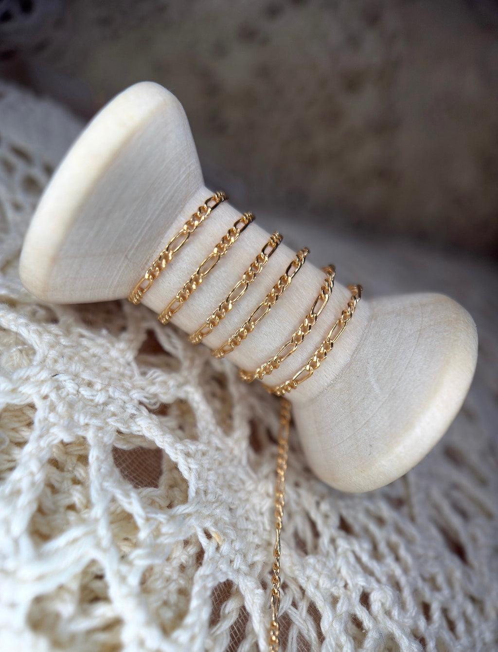 Gold Filled Figaro Chain