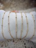 Gold Filled Mixed Metal Satellite Chain