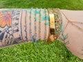 Heart of the Ocean | 14K PVD GOLD & 316 SURGICAL STAINLESS STEEL