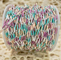Candyland Enamel | Stainless Steel Paper Clip Chain