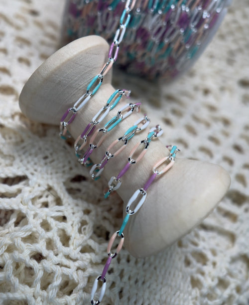 Candyland™ | Stainless Steel Paper Clip Chain