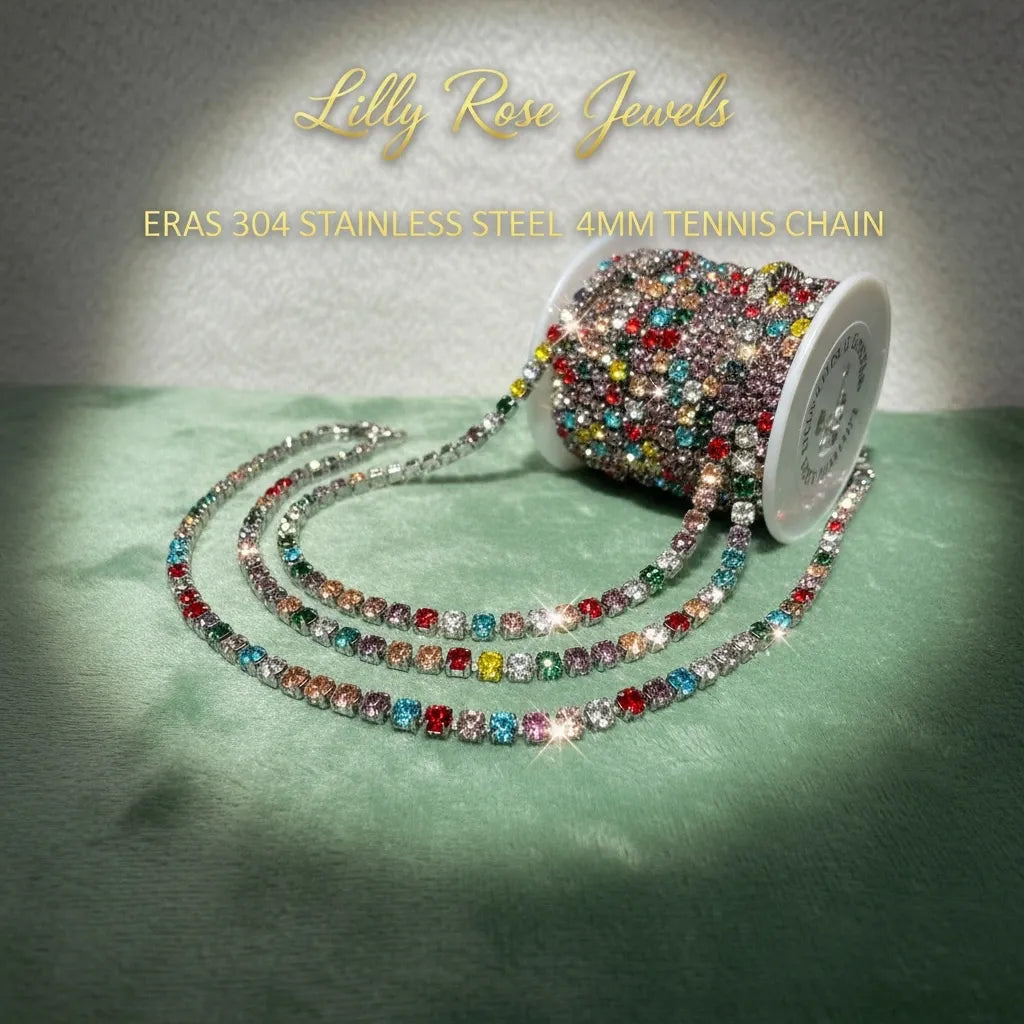ERAS Rainbow | 4mm Tennis Chain