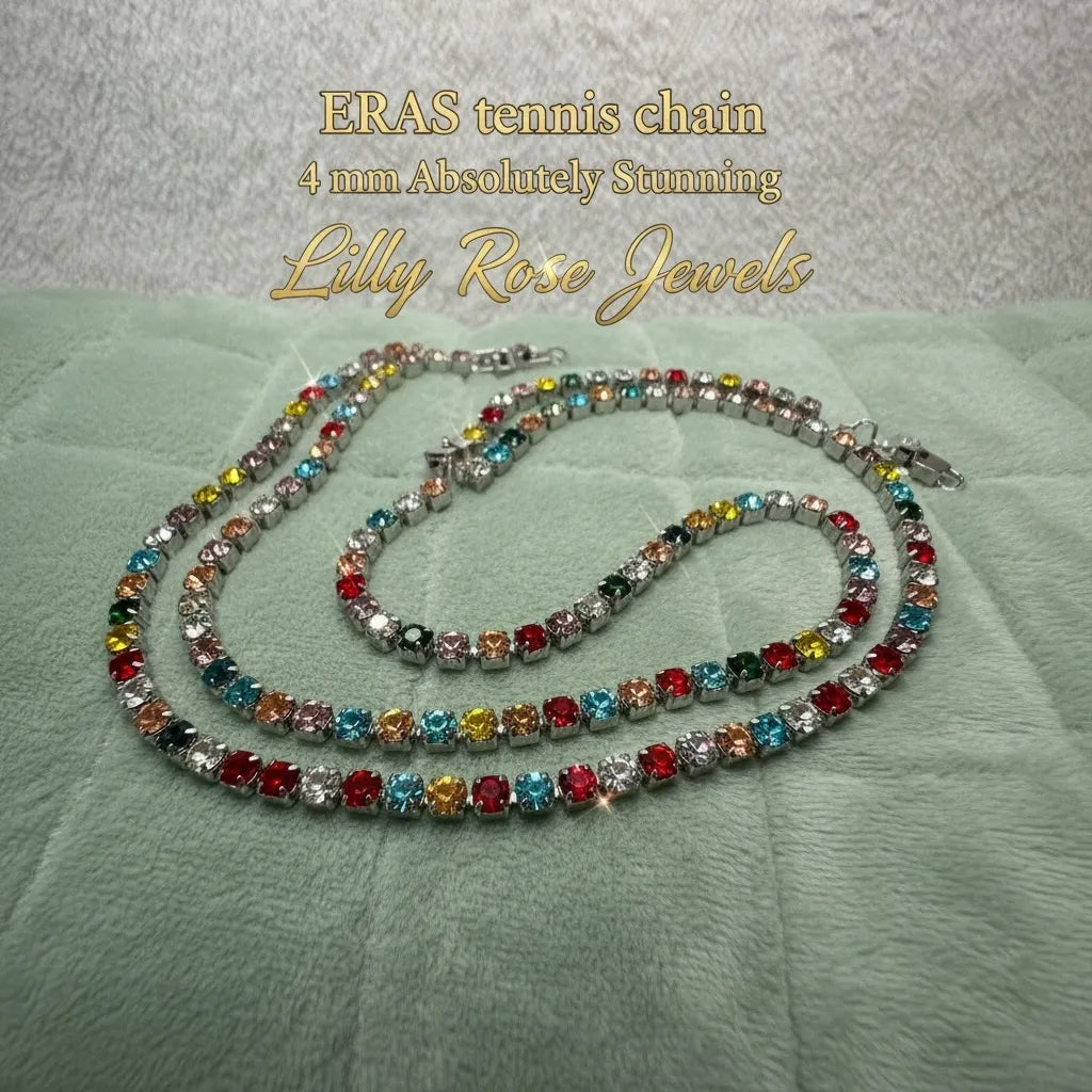 ERAS Rainbow | 4mm Tennis Chain