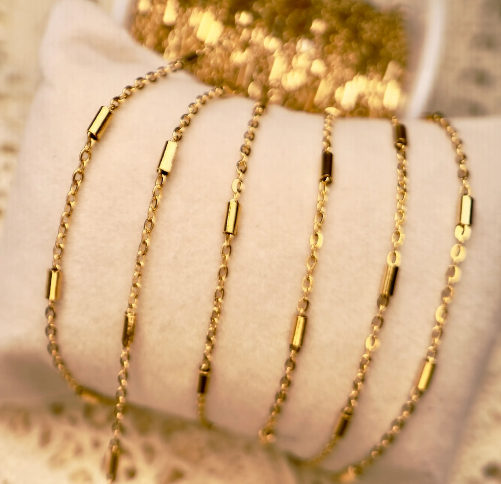 PVD Gold Skyline Chain