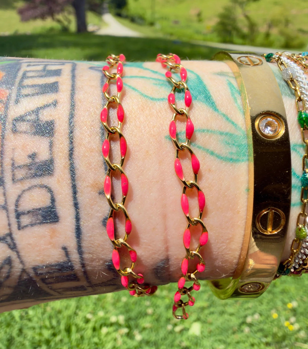 Barbie Boulevard | 14k Gold Oval Link Chain