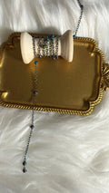 Iridescent Stainless Steel Satellite bead Chain