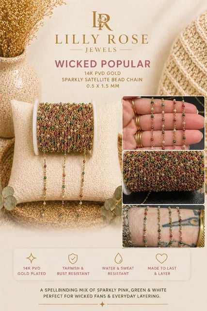 Wicked Popular | 14k PVD Gold Chain