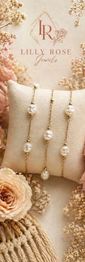 Pressed Pearls | PVD Gold Chain