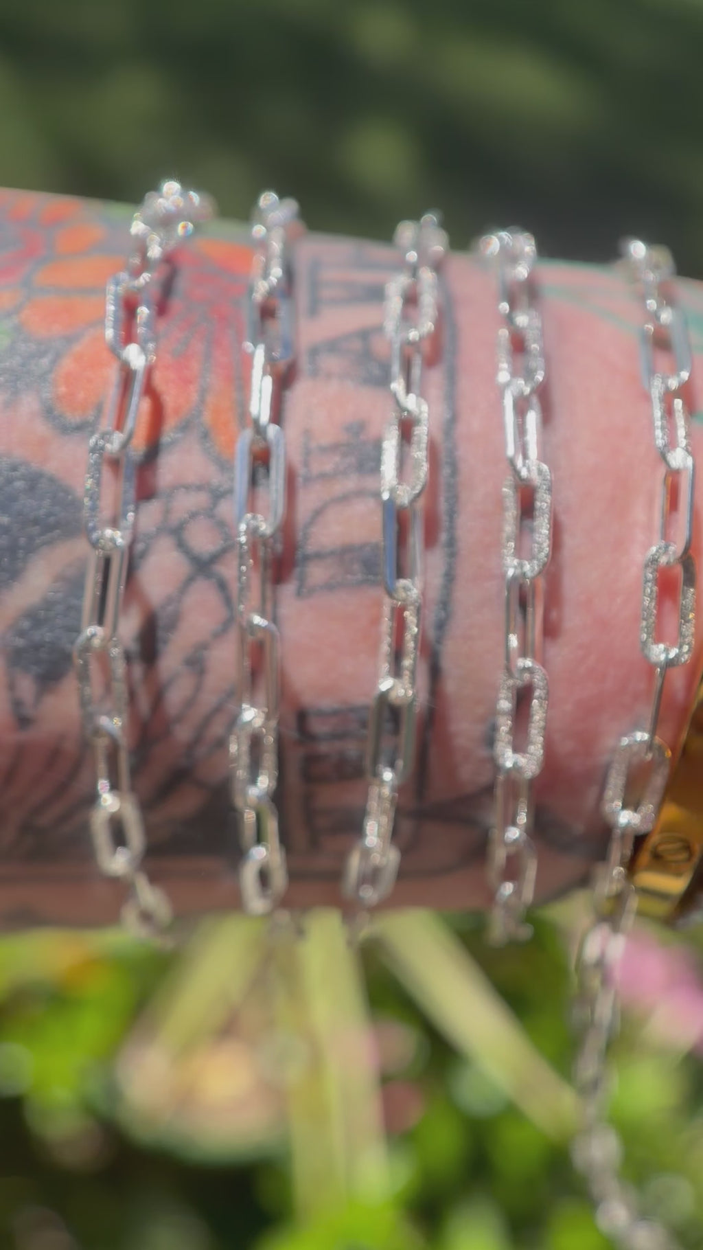 Italian Stallion | 4 mm Italian Sterling Silver Paperclip Chain