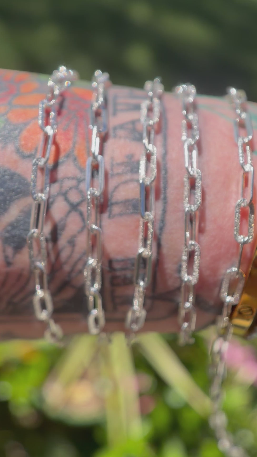 Italian Stallion | 4 mm Italian Sterling Silver Paperclip Chain
