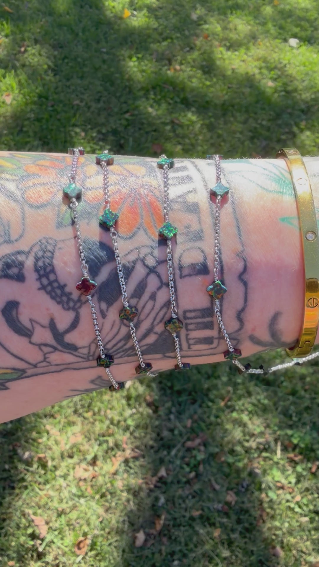 Fire Opal Radiance™ Rolo Chain