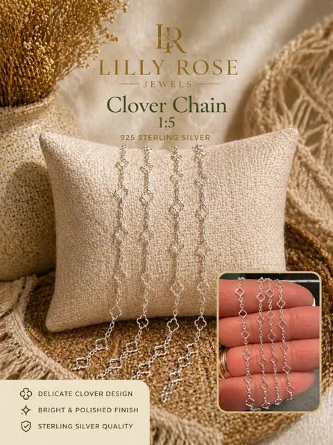 Clover Chain | Sterling Silver