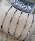 Stainless Steel Silver Skyline Chain