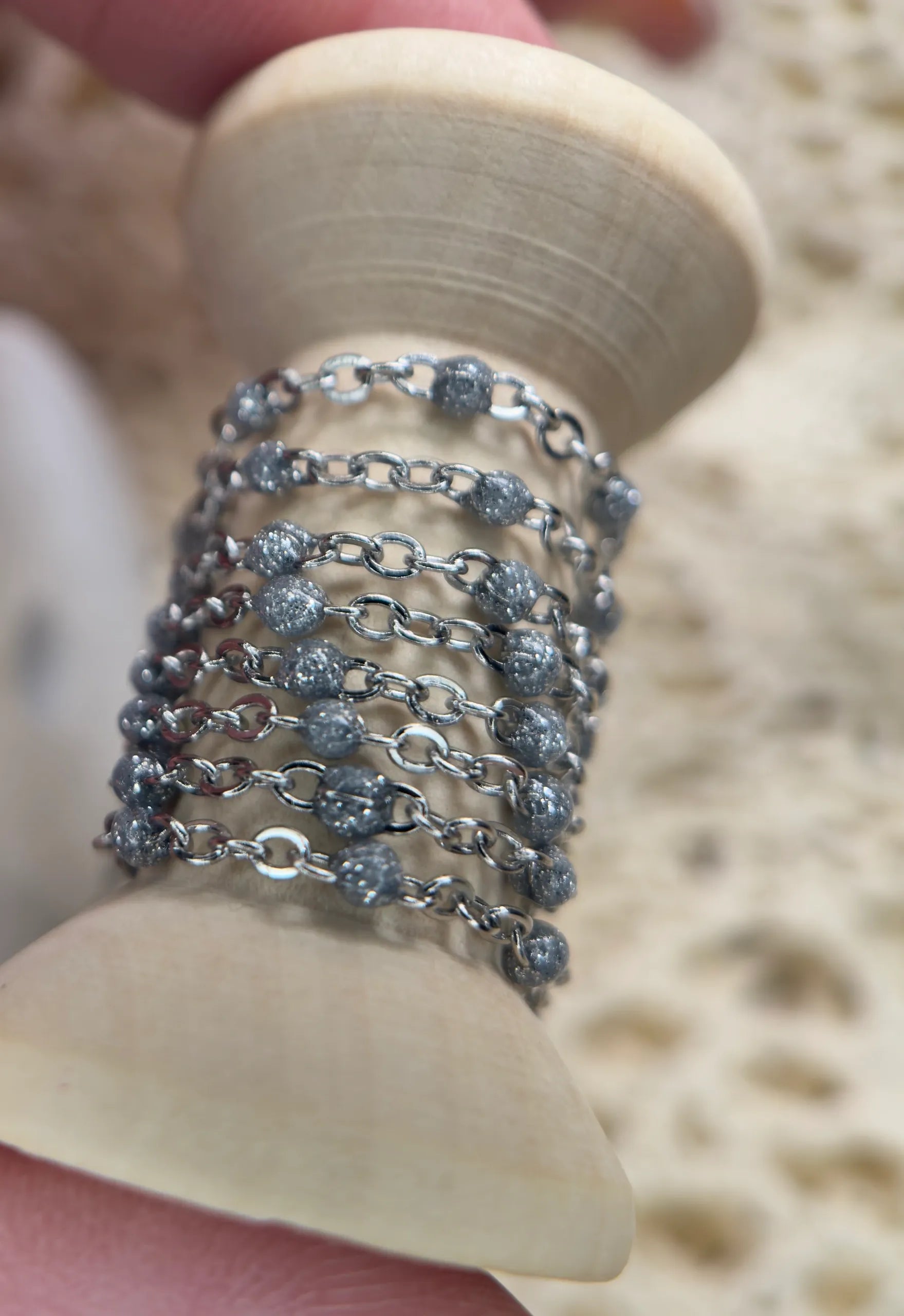 Silver Stardust™ | 304 Stainless Silver Satellite Chain