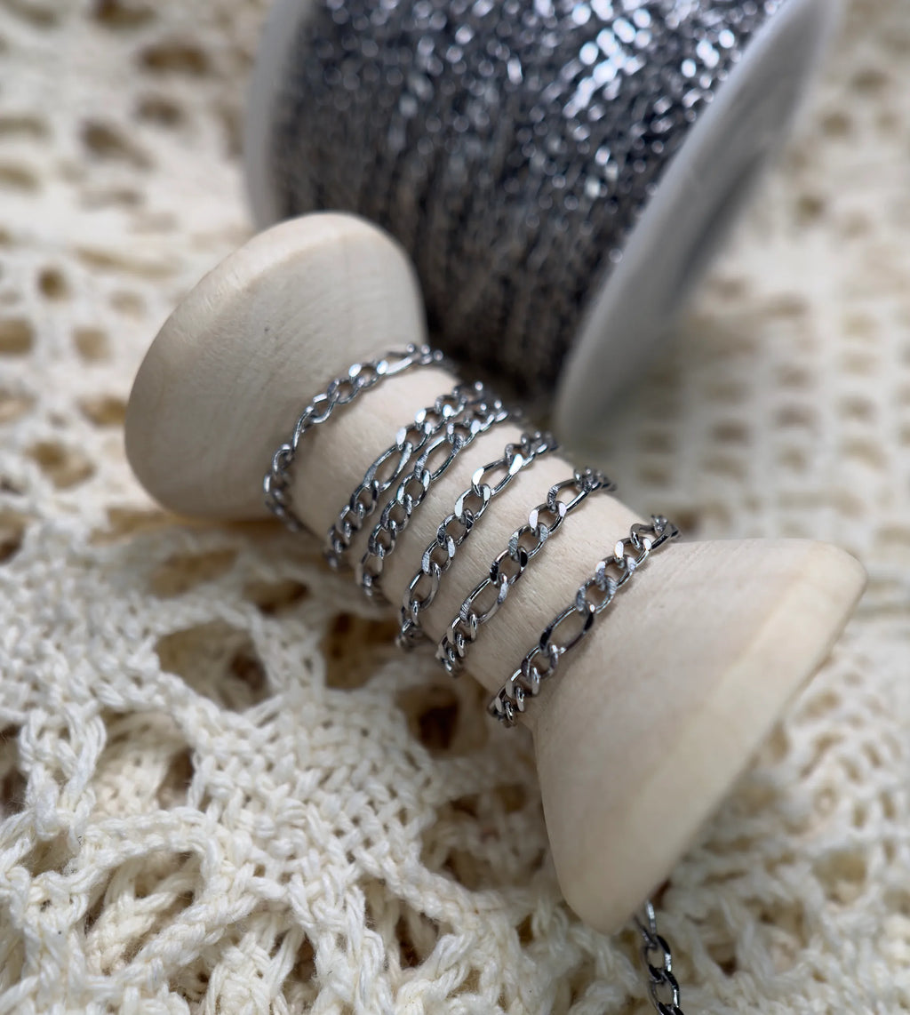 Stainless Steel Figaro Chain