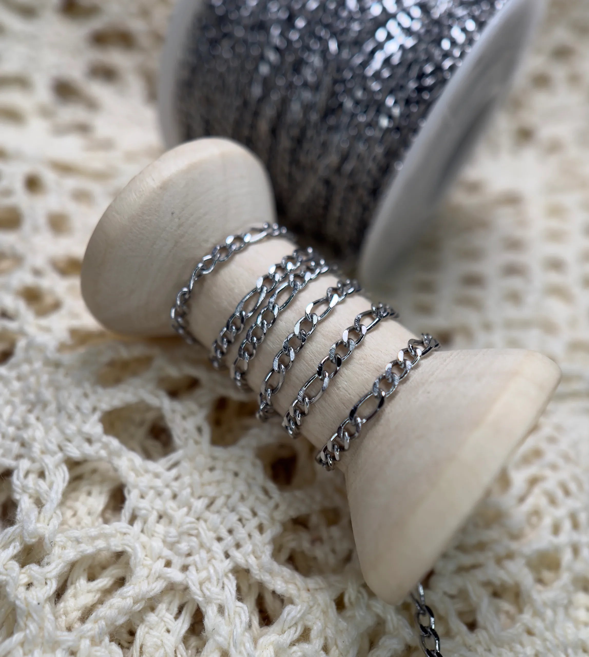 Stainless Steel Figaro Chain