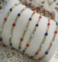 Born in the USA™ | 14k PVD Gold Paper Clip Chain