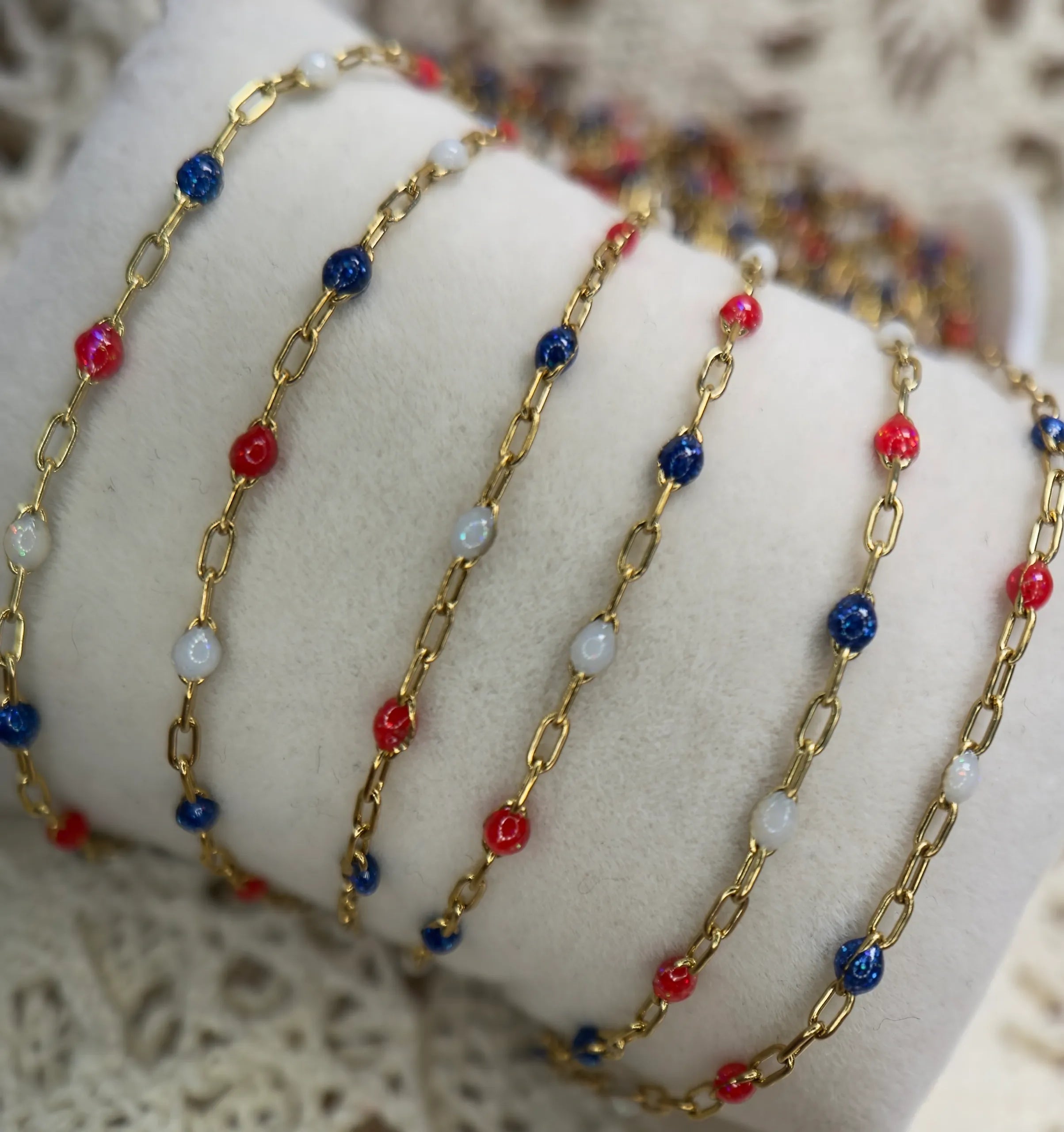 Born in the USA™ | 14k PVD Gold Paper Clip Chain
