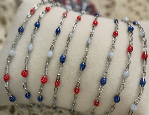 Born in the USA™ | 304 Stainless Steel Paper Clip Chain